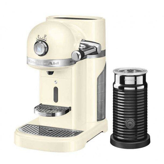 KitchenAid Artisan Nespresso with Aeroccino Almond Cream