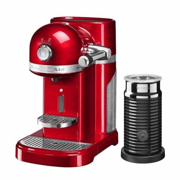 KitchenAid Artisan Nespresso with Aeroccino Empire Red