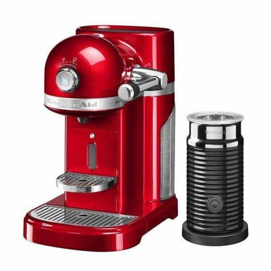 KitchenAid Artisan Nespresso with Aeroccino Empire Red